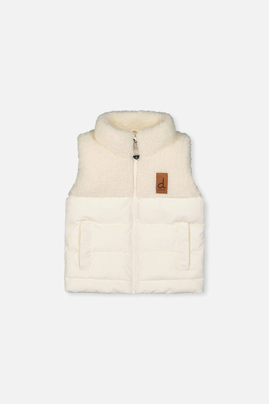 Sleeveless Mid-Season Vest Off-White-0