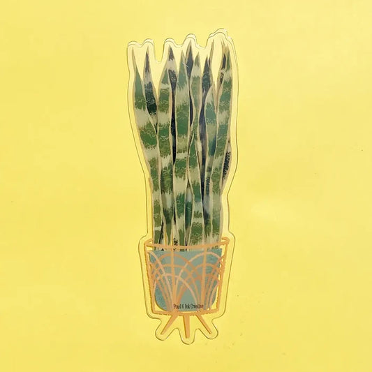 Snake Plant Bookmark