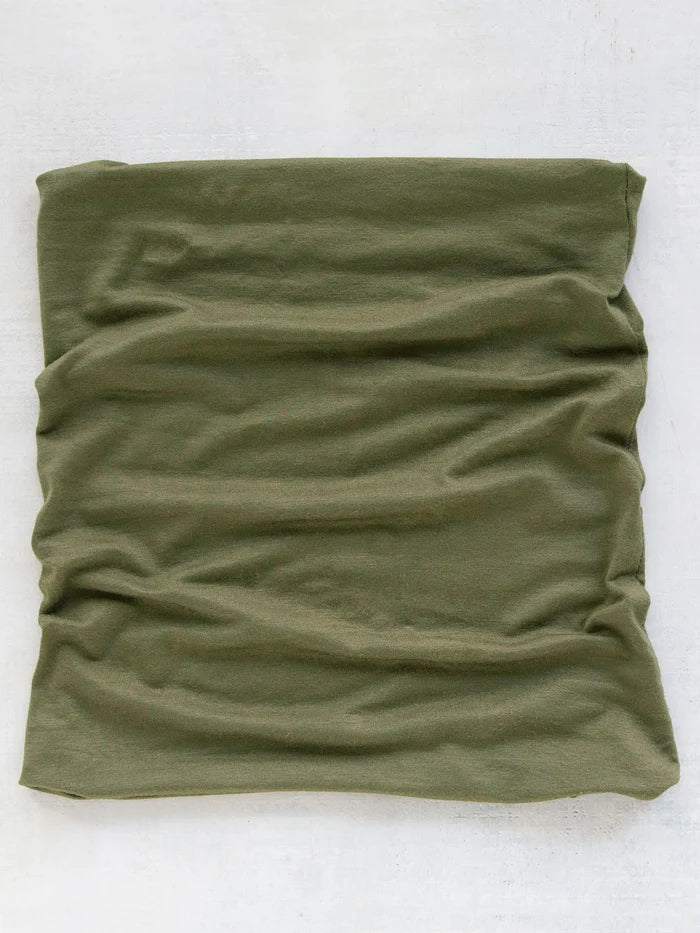 Solid Boho Bandeau|Olive-view 2
