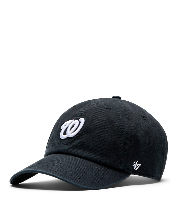SOMEWHERE x '47 Brand x Washington Nationals Hat Black