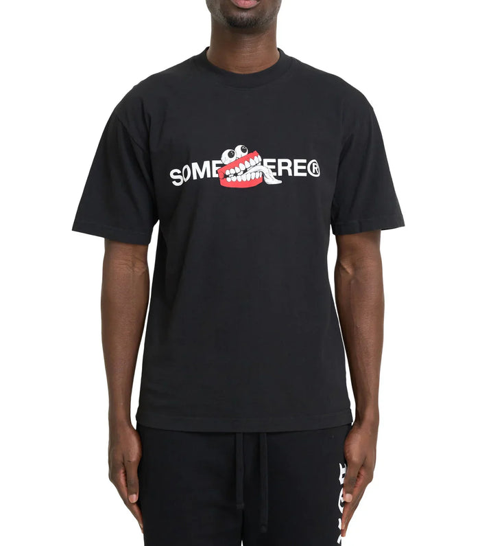 SOMEWHERE x Joint Custody T-Shirt Black