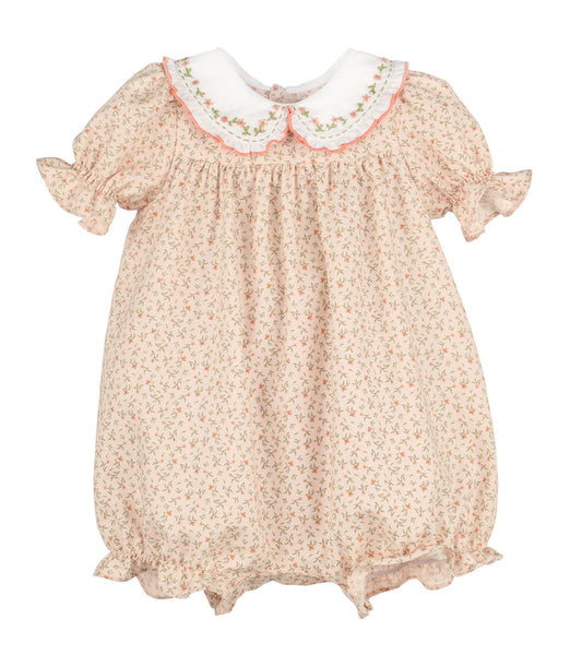 Sophie & Lucas Pumpkin Patch Playdate Girls Bubble, orange