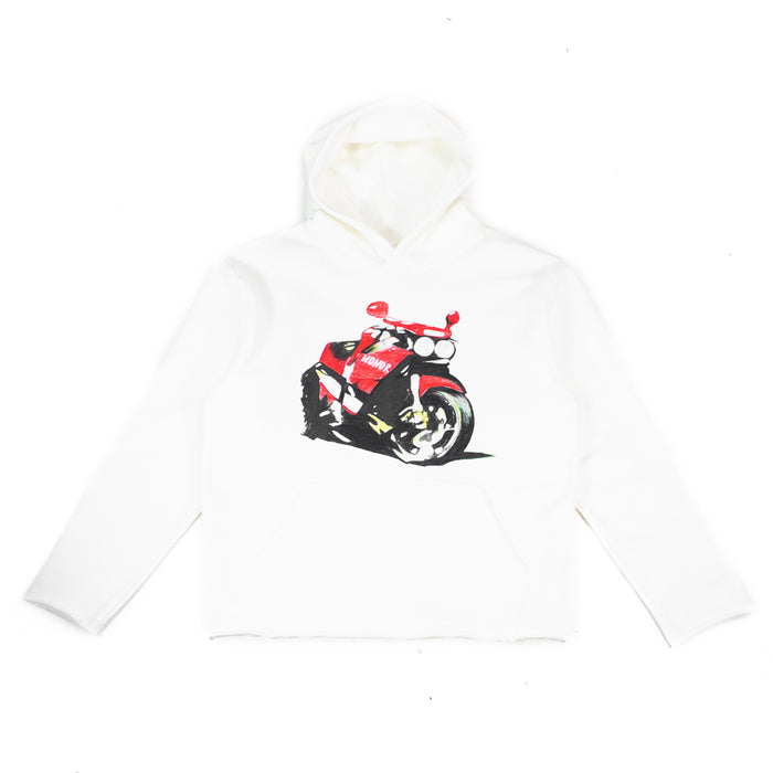 Speedbike Hoodie (White)