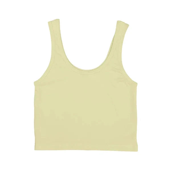 Sporty Tank in Sunbleached Yellow