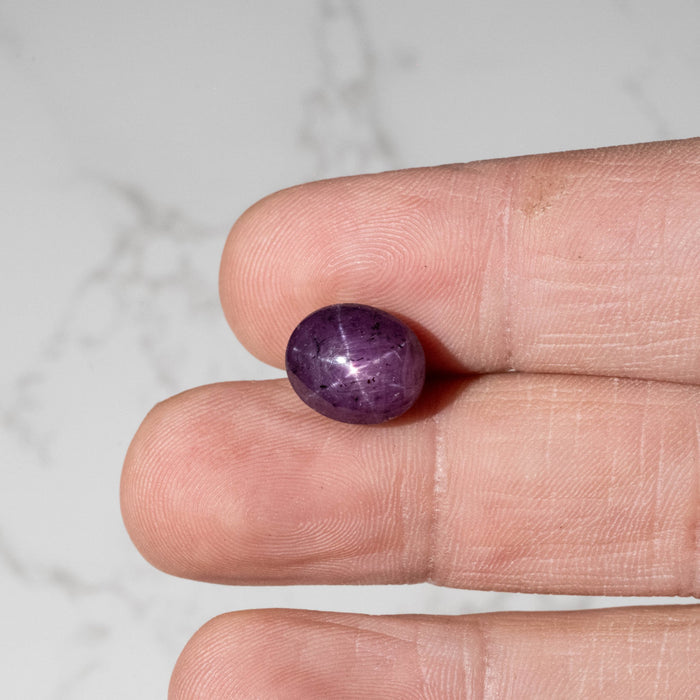 Star Ruby 11.55 ct 12x10mm - InnerVision Crystals