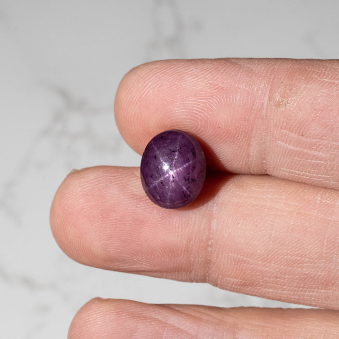 Star Ruby 11.55 ct 12x10mm - InnerVision Crystals