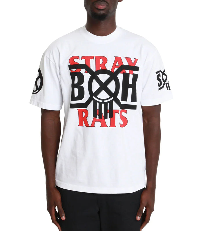 Stray Rats x Bounty Hunter Rodenticide Tee White