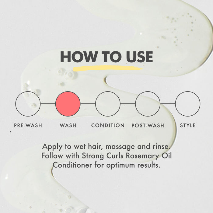 Strong Curls Rosemary Oil Shampoo 250ml