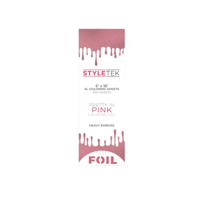 Styletek Pretty In Pink Balayage XL Sheets 200ct 5x16 (Runway) - Styletek | Available at Studio 360 Salon, Chatham, NJ