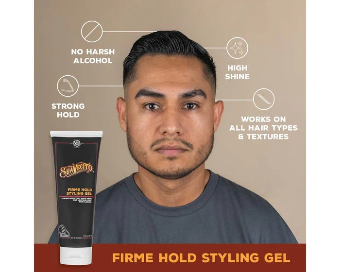 Suavecito Firme Hold Styling Gel 8 oz