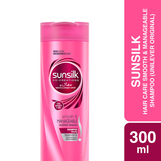 Sunsilk Hair Care Smooth & Manageable Shampoo (Imported )(UI) 300ml