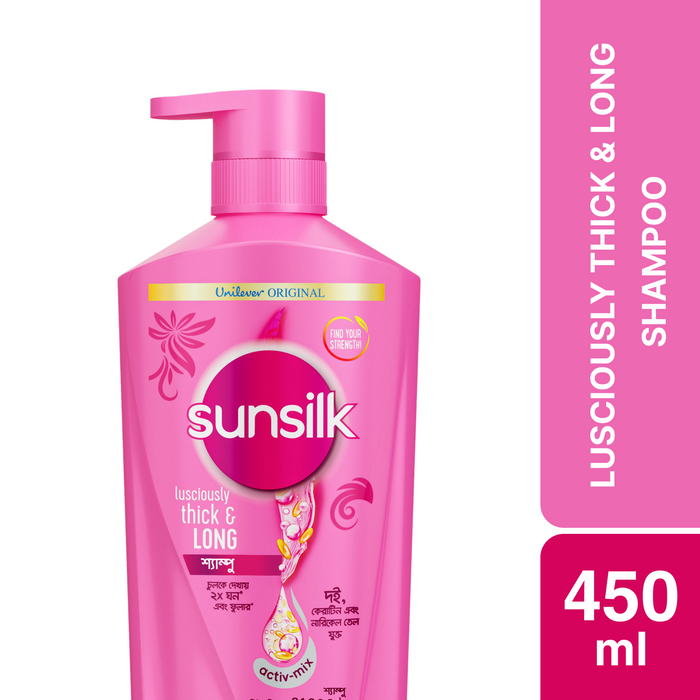 Sunsilk Shampoo Lusciously Thick & Long 450ml
