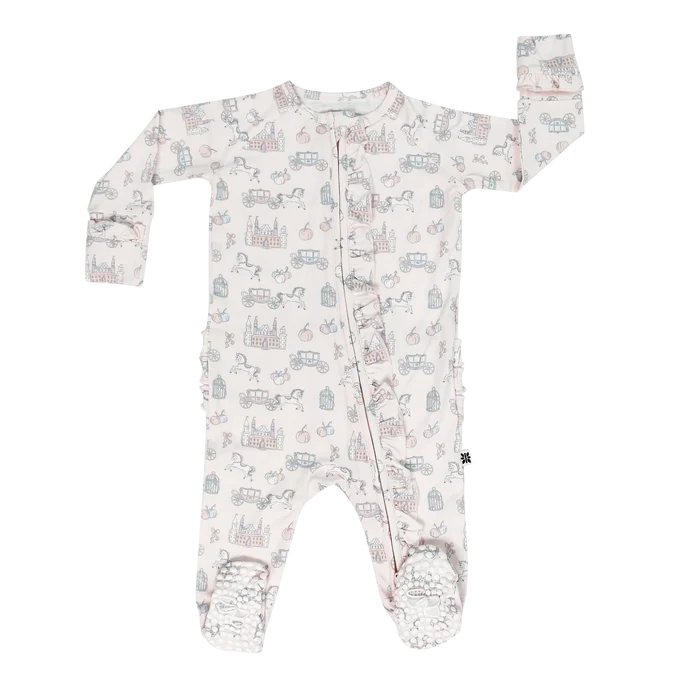 Sweet Bamboo Fairy Godmother Ruffle Footie