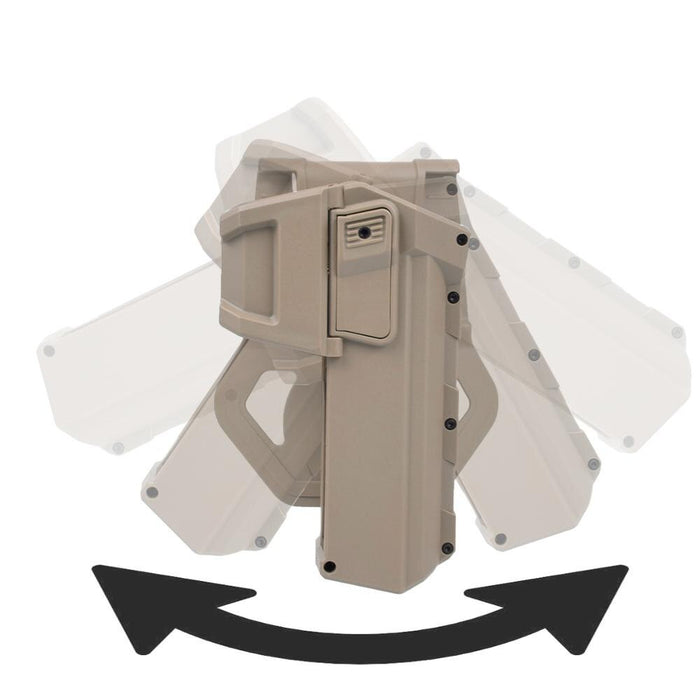Tactical Glock 17 18 Movable Pistol Holsters Airsoft