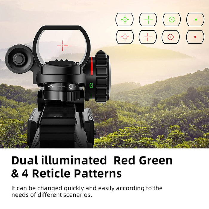 Tactical Reflex Red Green Laser Scope