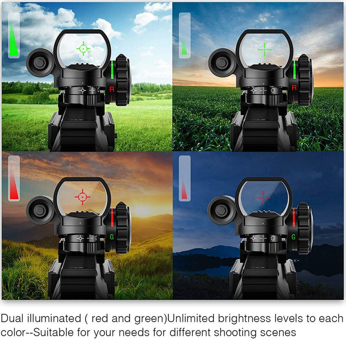 Tactical Reflex Red Green Laser Scope