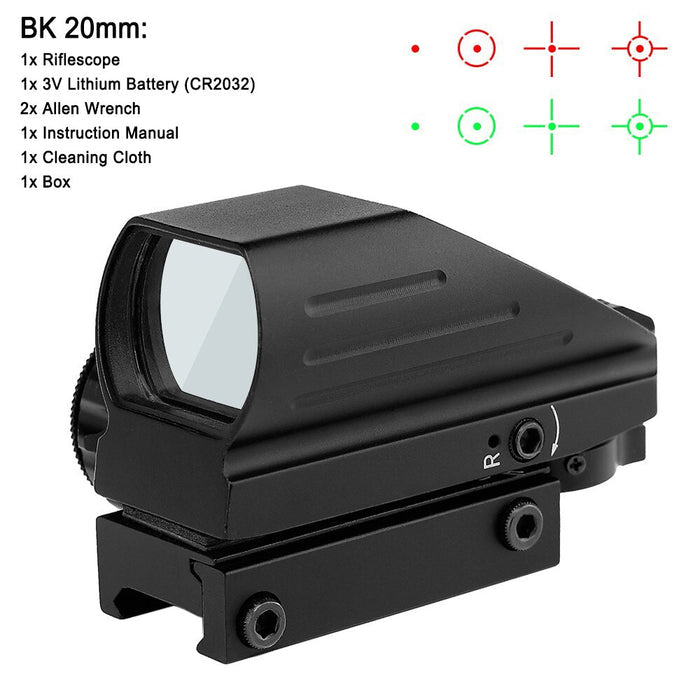 Tactical Reflex Red Green Laser Scope