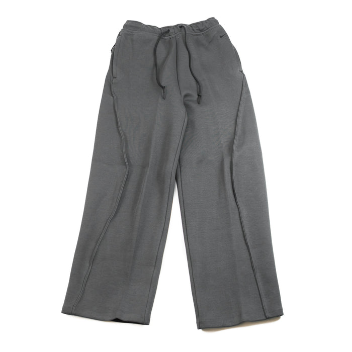 Tech Men's Fleece Loose-Fit Open Hem Pants (Anthracite/Black)