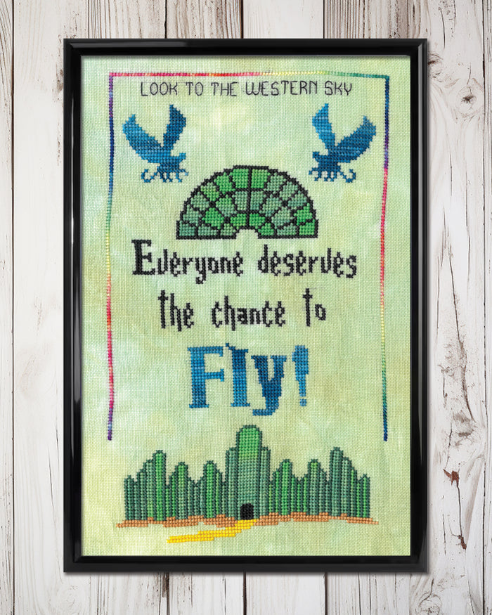 The Chance to Fly Cross Stitch Pattern