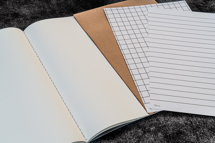 The EveryDay Book - Tomoe River Paper - Set of 3 - A5 Size