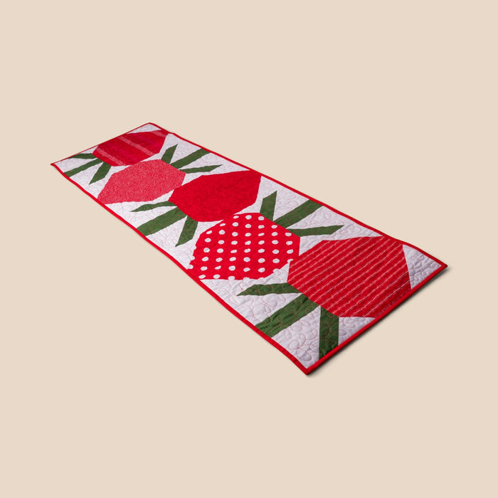 The "Fresa" Table Runner- Created by Sew Bonita