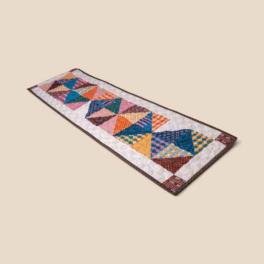 The "Geometry" Table Runner- Created by Sew Bonita