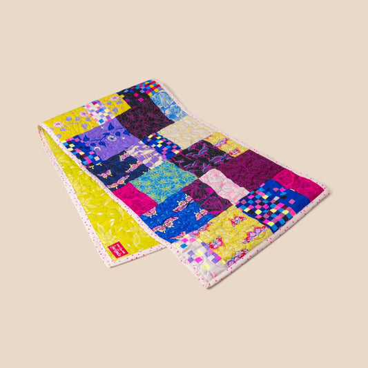 The "Glow Garden" Table Runner- Created by Sew Bonita