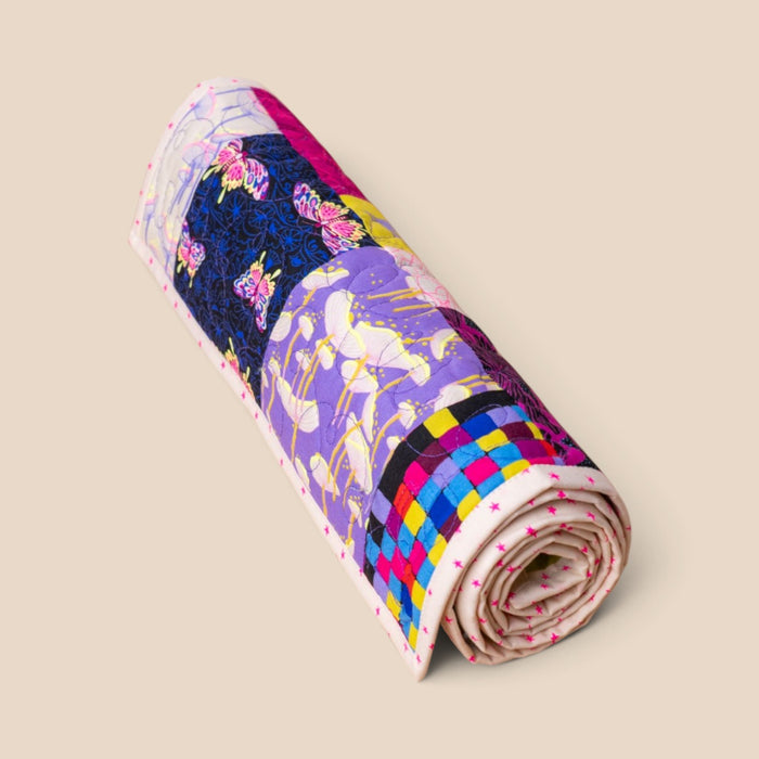 The "Glow Garden" Table Runner- Created by Sew Bonita