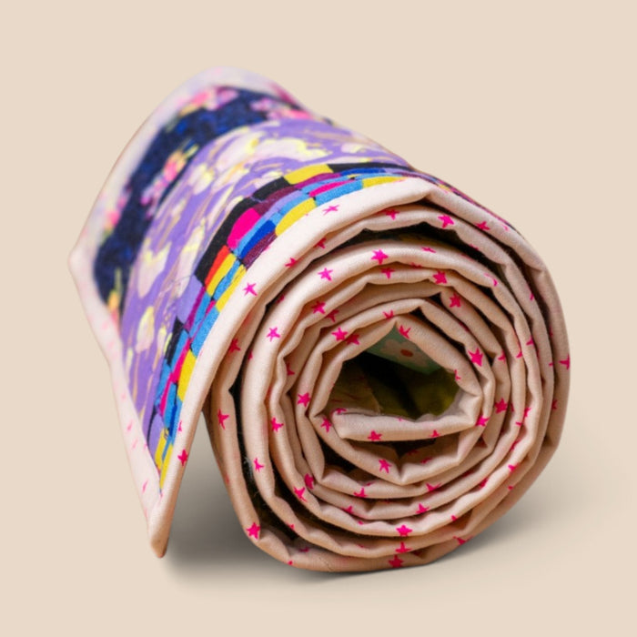 The "Glow Garden" Table Runner- Created by Sew Bonita