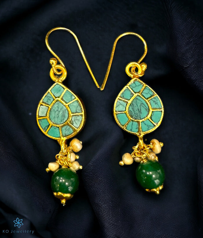 The Neel Silver Kundan Earrings