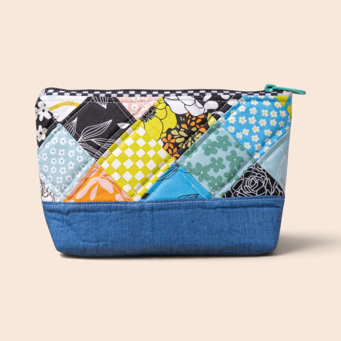 The "True to Hue" Candy Gems Pouch- Created by Sew Bonita