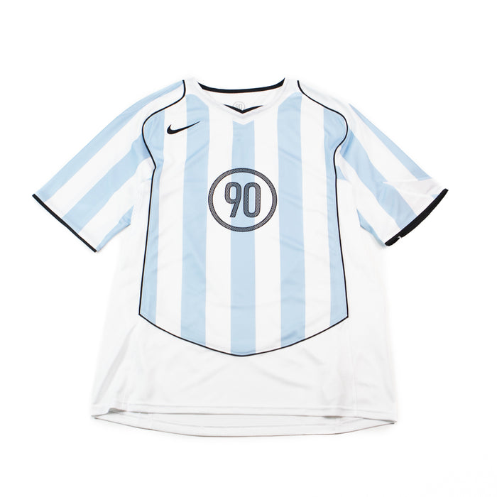 Nike Total 90 Dri-FIT Soccer Jersey (Psychic Blue/White/Black)