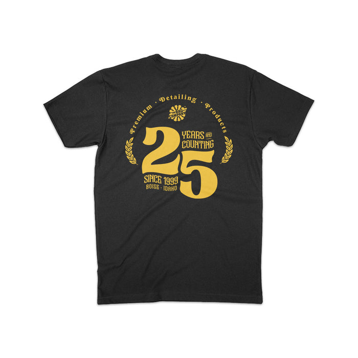 The 25th anniversary T-shirt for the rag company.