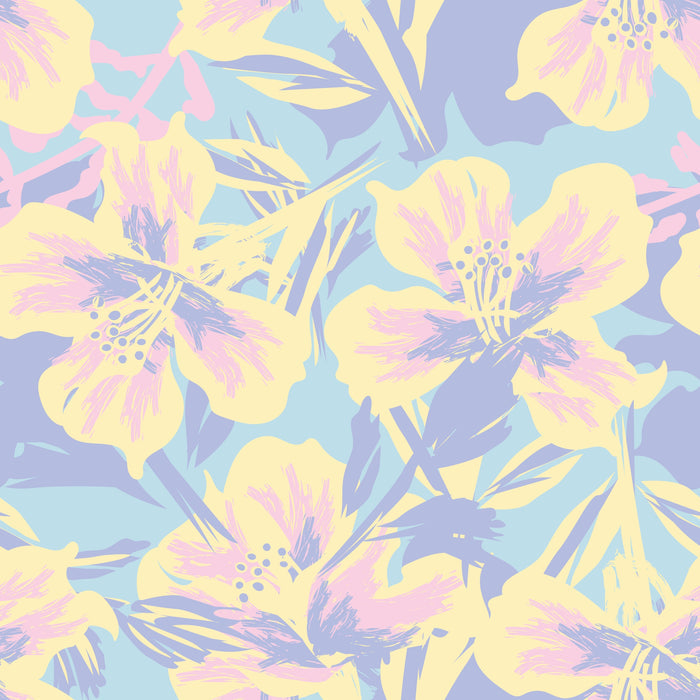 Triangle top- Hibiscus Bliss