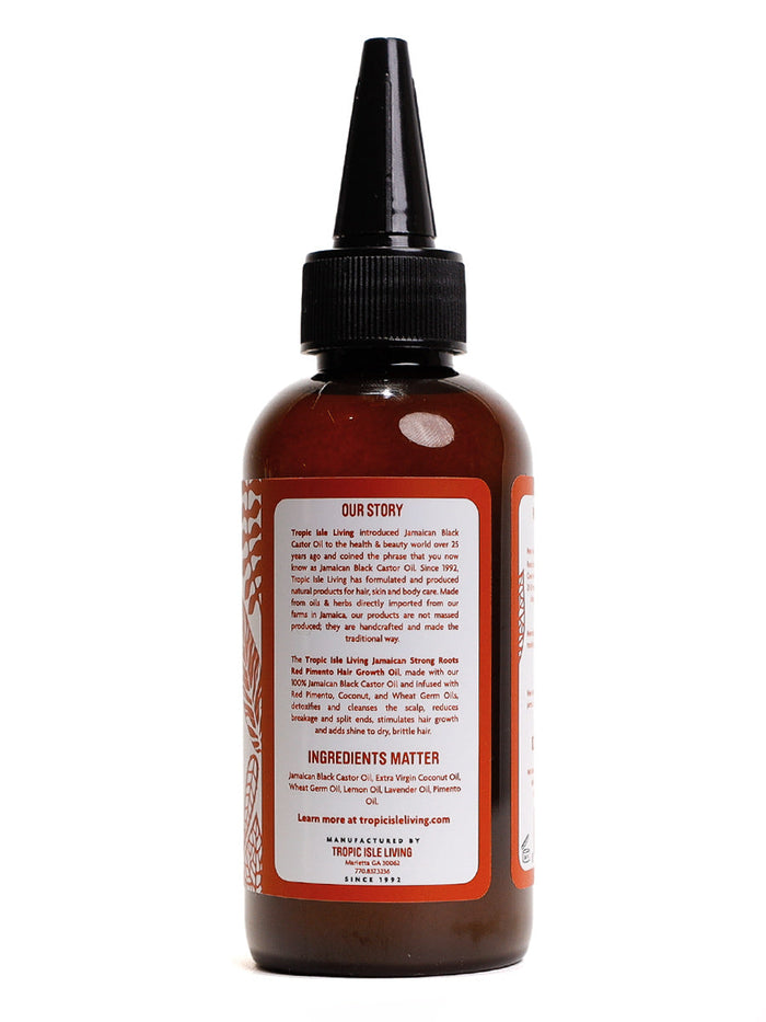 TROPIC ISLE LIVING Strong Roots Red Pimento Hair Growth Oil (4oz)