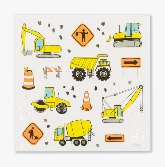 Under Construction Sticker Set - 4 Pk