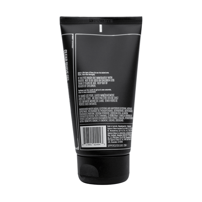 Uppercut Deluxe Clear Shave Gel 120ml - Beauty Tribe