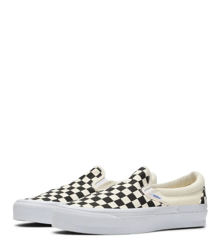 Vans LX Slip-On Reissue 98 Checkerboard Black Off White