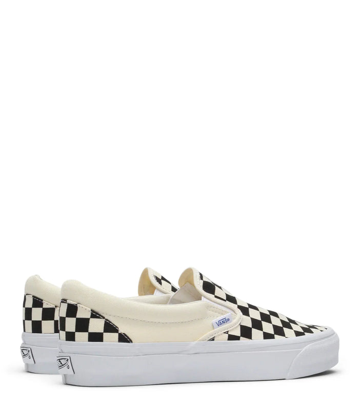 Vans LX Slip-On Reissue 98 Checkerboard Black Off White