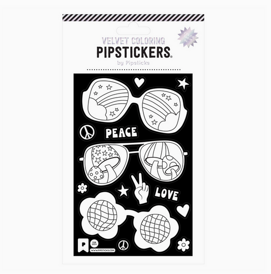 Velvet Coloring Retro Reflections Stickers