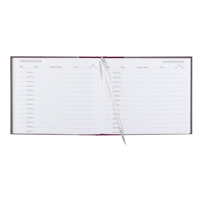 Visitors Register Book
