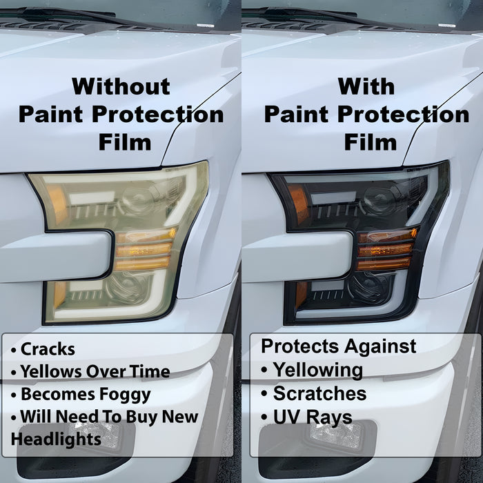 Full Headlight Taillight Precut Smoked PPF Tint Kit Film Overlay Fits Volvo XC40 2019 - 2022 - Bogar Tech Designs