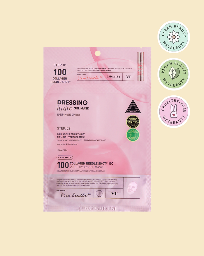 VT Cosmetics Collagen Reedle Shot 100 2Step Mask 1ea