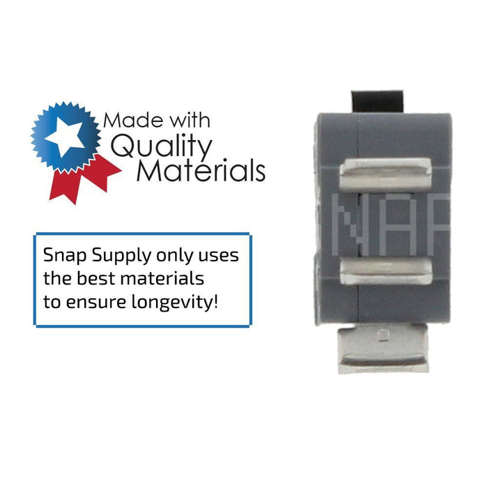 W10211972 Microwave Button Switch for Whirlpool - Snap Supply--Button Switch-Microwave-Retail