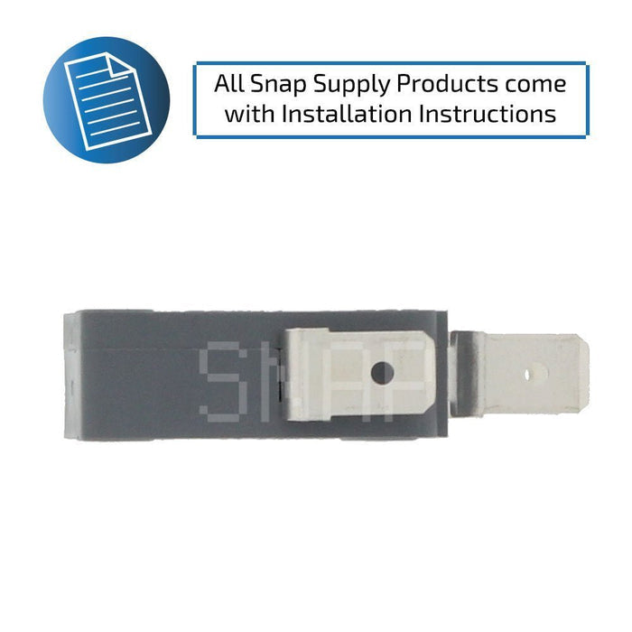 W10211972 Microwave Button Switch for Whirlpool - Snap Supply--Button Switch-Microwave-Retail