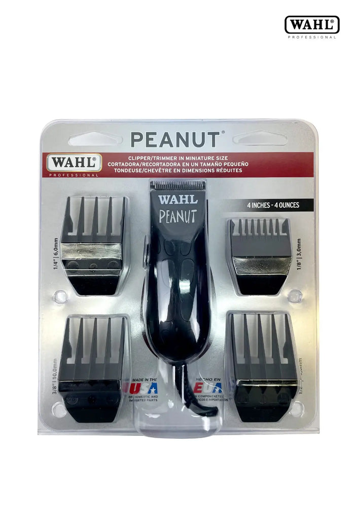 WAHL PEANUT TRIMMER BLACK - BSW BEAUTY CANADA