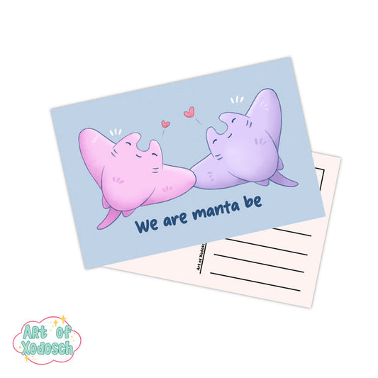 we are manta be postcard