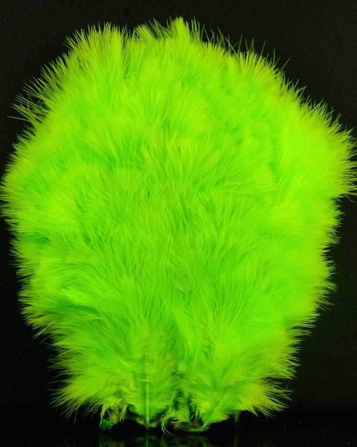 White Dyed Fluorescent Green Chartreuse
