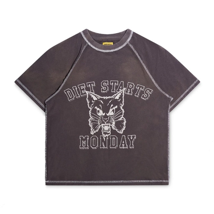 Wildcat Raglan (Grey/White)