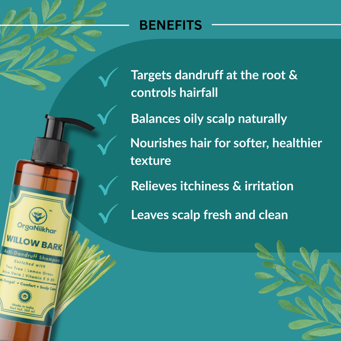 Willow Bark Anti-Dandruff Shampoo